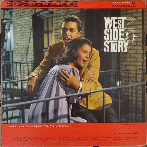 Leonard Bernstein - West Side Story (The Original Sound Track Recording) | Columbia Masterworks (OL 5670) - 2 Leonard Bernstein - West Side Story (The Original Sound Track Recording) | Columbia Masterworks (OL 5670) - 2