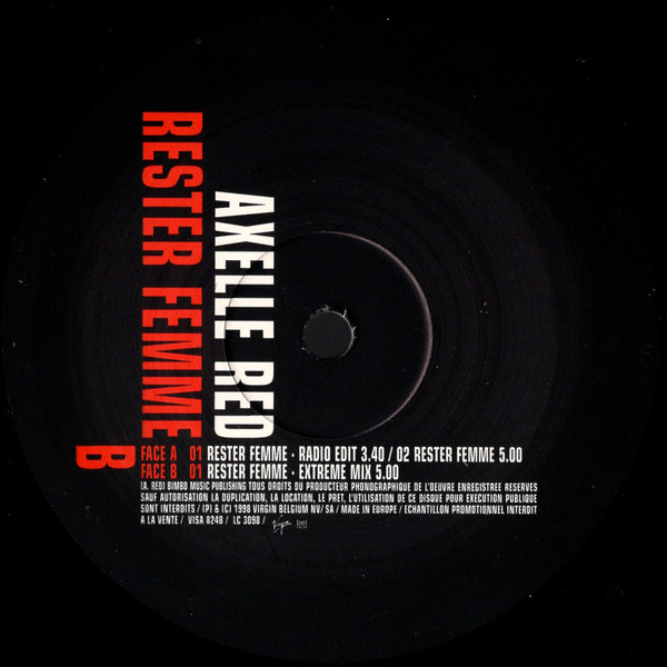 Axelle Red - Rester Femme | Virgin (VISA 8248) - 4