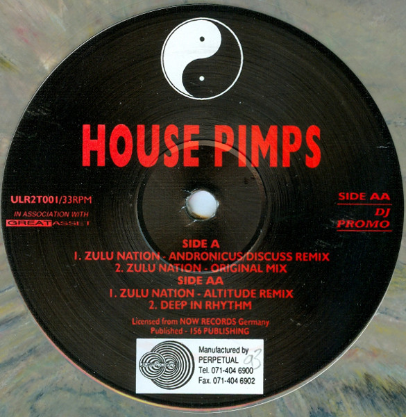 House Pimps - Zulu Nation | Underground Level Recordings (ULRT 2001) - 2 House Pimps - Zulu Nation | Underground Level Recordings (ULRT 2001) - 2