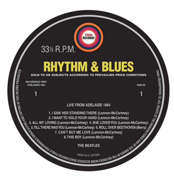 The Beatles - Live From Adelaide 1964 | 1960s Records (R&B166) - 2 The Beatles - Live From Adelaide 1964 | 1960s Records (R&B166) - 2