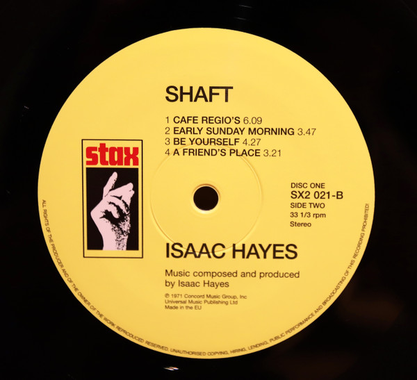 Isaac Hayes - Shaft | Stax (SX2 021) - 4