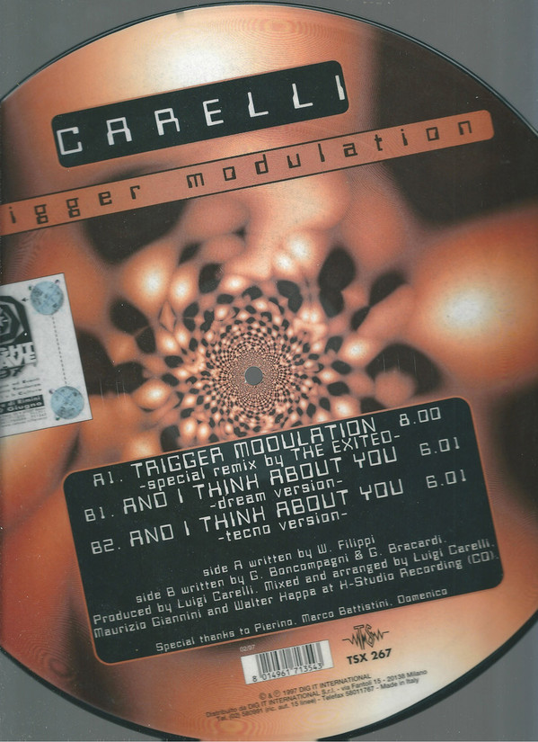 Luigi Carelli - Trigger Modulation | Top Secret Records (TSX 267) - main Luigi Carelli - Trigger Modulation | Top Secret Records (TSX 267) - main