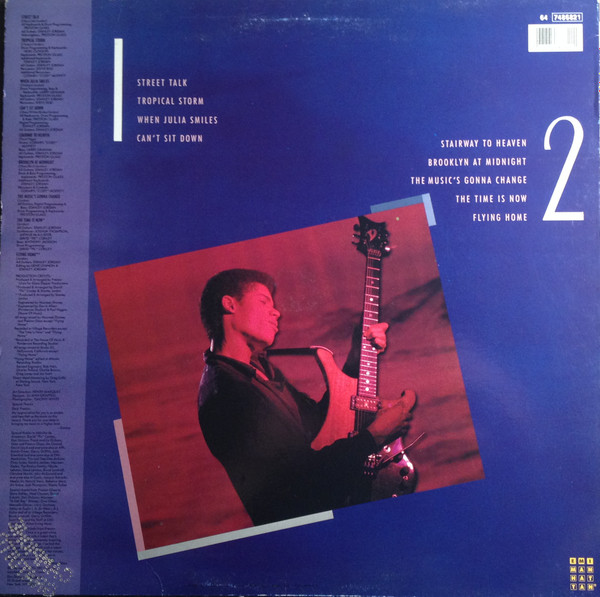 Stanley Jordan - Flying Home | EMI-Manhattan Records (64 7486821) - 2 Stanley Jordan - Flying Home | EMI-Manhattan Records (64 7486821) - 2