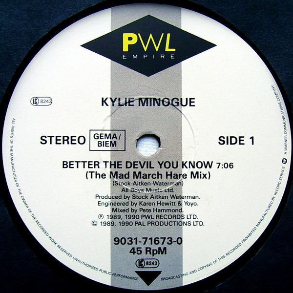 Better The Devil You Know