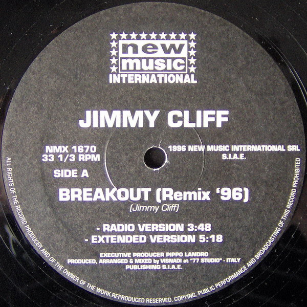 Jimmy Cliff - Breakout (Remix '96) | New Music International (NMX 1670) - 2