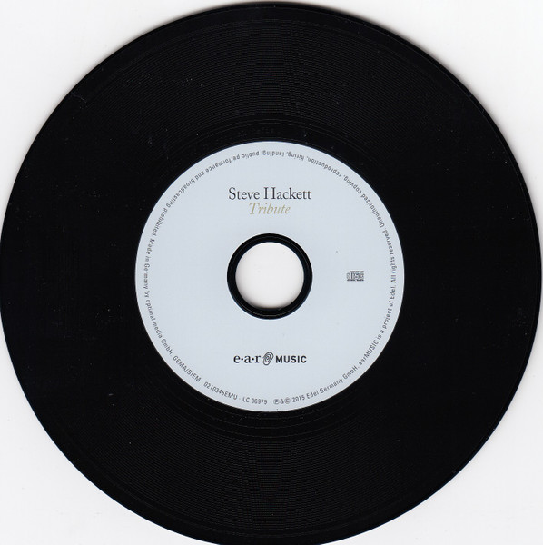 Steve Hackett - Tribute | Ear Music (0210345EMU) - 3 Steve Hackett - Tribute | Ear Music (0210345EMU) - 3