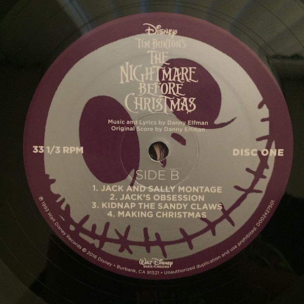Danny Elfman - Tim Burton's The Nightmare Before Christmas (Original Motion Picture Soundtrack) | Walt Disney Records (D002427401) - 3 Danny Elfman - Tim Burton's The Nightmare Before Christmas (Original Motion Picture Soundtrack) | Walt Disney Records (D002427401) - 3