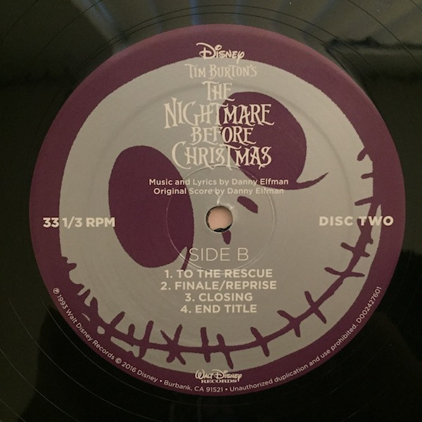 Danny Elfman - Tim Burton's The Nightmare Before Christmas (Original Motion Picture Soundtrack) | Walt Disney Records (D002427401) - 4 Danny Elfman - Tim Burton's The Nightmare Before Christmas (Original Motion Picture Soundtrack) | Walt Disney Records (D002427401) - 4