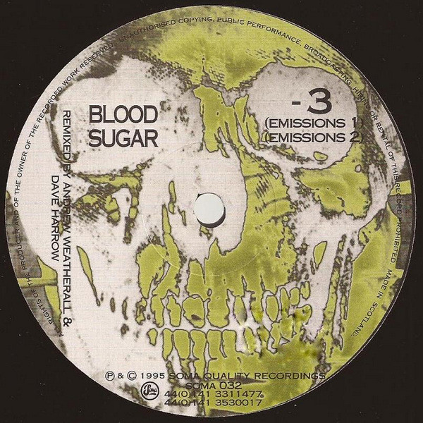 Percy X Versus Blood Sugar - - 3 | Soma Quality Recordings (SOMA 032) - 2