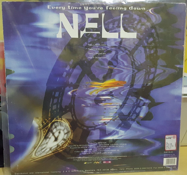 Nell - Every Time You're Feeling Down | DUE Records (Dance Universal Experiment) (DUE 00.24) - main Nell - Every Time You're Feeling Down | DUE Records (Dance Universal Experiment) (DUE 00.24) - main