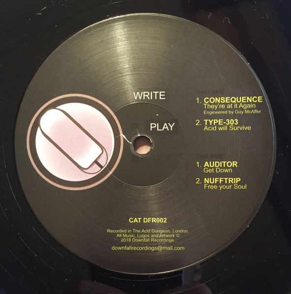 Various - Hydrochloric Substance EP | Downfall Recordings (DFR002)