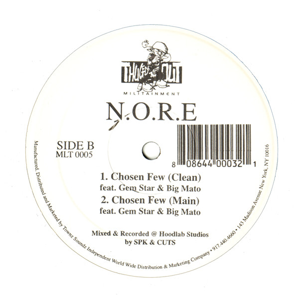 N.O.R.E. - Cuts From N.O.R.E. / Chosen Few | Thugged Out Militainment (MLT 0005) - 4 N.O.R.E. - Cuts From N.O.R.E. / Chosen Few | Thugged Out Militainment (MLT 0005) - 4