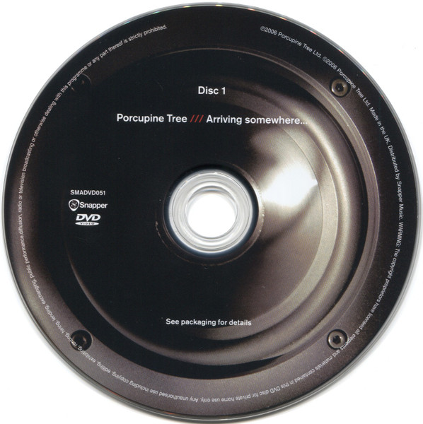 Porcupine Tree - Arriving Somewhere... | Snapper Music (SMADVD051) - 4