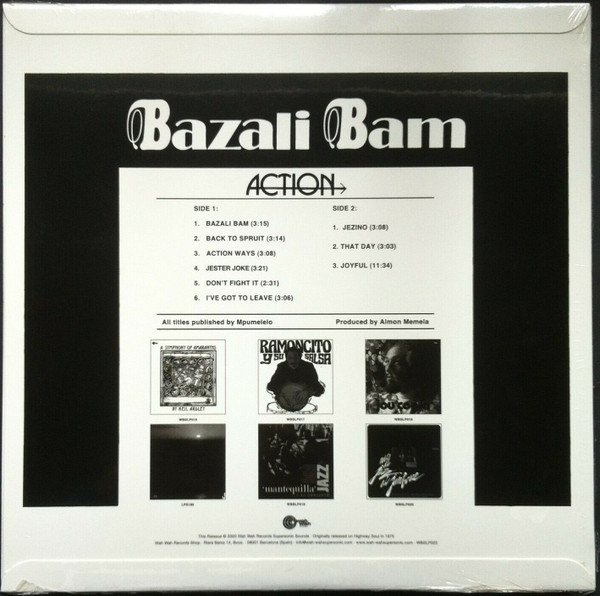 Bazali Bam - Action | Wah Wah Records (WBSLP022)