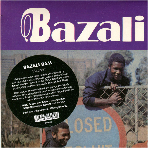Bazali Bam - Action | Wah Wah Records (WBSLP022) - 3 Bazali Bam - Action | Wah Wah Records (WBSLP022) - 3