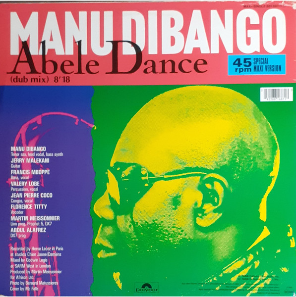 Manu Dibango - Abele Dance | Polydor (881 687-1) - 2