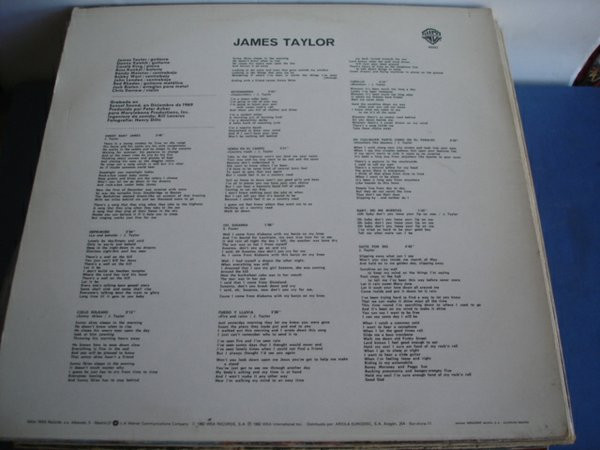 James Taylor - Sweet Baby James | Warner Bros. Records (46043) - 2