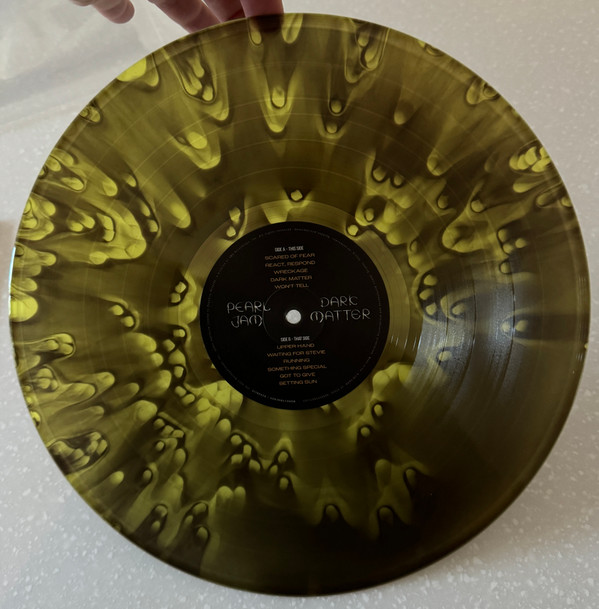 Pearl Jam - Dark Matter (RSD2024 - Limited Edition - Yellow & Black Ghostly Vinyl) [Vinyl] | Republic Records (602458971163) - 5