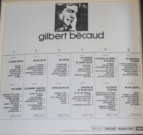 Gilbert Bécaud - Gilbert Becaud | Sélection Du Reader's Digest (236 SM 1/6) - 2