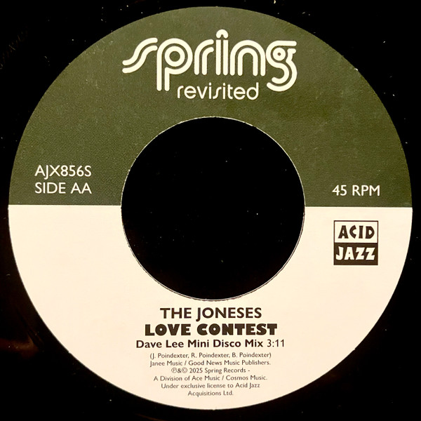 Millie Jackson / The Joneses - We Got To Hit It Off / Love Contest | Acid Jazz (AJX856S) - 2