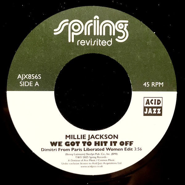 Millie Jackson / The Joneses - We Got To Hit It Off / Love Contest | Acid Jazz (AJX856S) - main