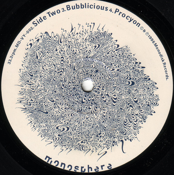 Monosphere - Bubbleland EP | Monodisk (MD-VY-002) - 2