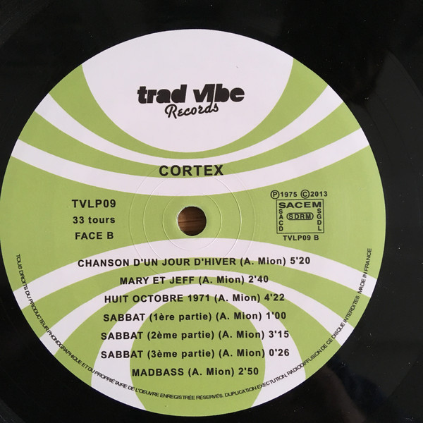 Cortex - Troupeau Bleu | Trad Vibe (TVLP09) - 3 Cortex - Troupeau Bleu | Trad Vibe (TVLP09) - 3