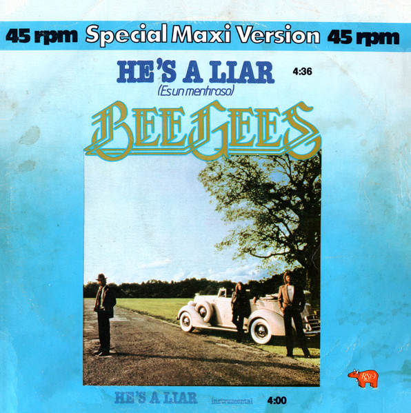 Bee Gees - He's A Liar = Es Un Mentiroso | RSO (21 41 429) Bee Gees - He's A Liar = Es Un Mentiroso | RSO (21 41 429)