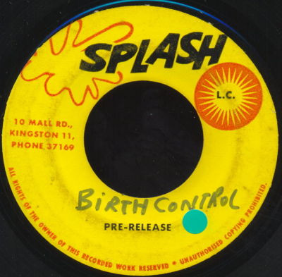Lloyd Charmers / Val Bennett - Birth Control / Return To Peace | Splash (none) - main Lloyd Charmers / Val Bennett - Birth Control / Return To Peace | Splash (none) - main