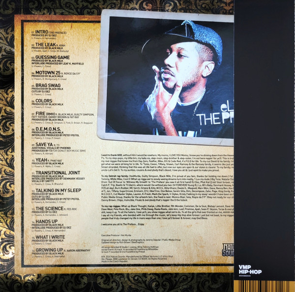 Elzhi - The Preface | Nature Sounds (NSD - 243) - 2