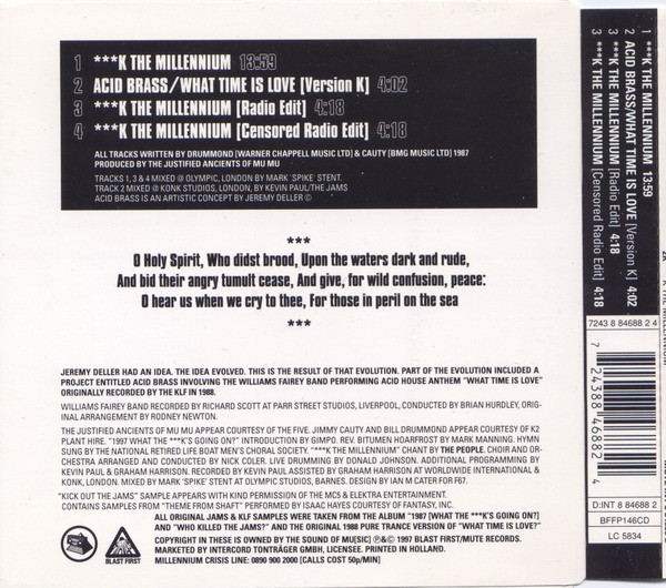 2K - ***k The Millennium | Mute (INT 8 84688 2) - 2
