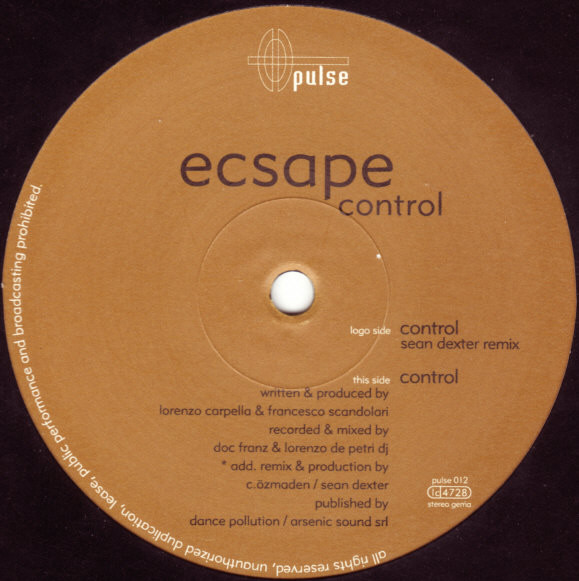 Escape - Control | Pulse (pulse 012) - 2