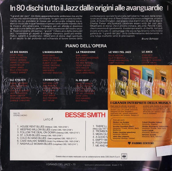 Bessie Smith - Bessie Smith | Fabbri Editori (GdJ 70) - 2 Bessie Smith - Bessie Smith | Fabbri Editori (GdJ 70) - 2