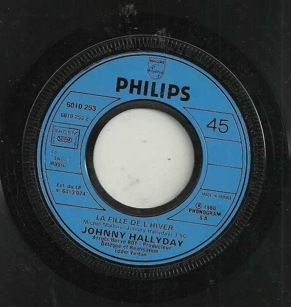 Johnny Hallyday - Un Diable Entouré D'anges | Philips (6010 253) - 4