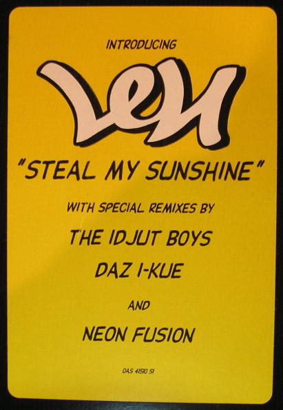 Len - Steal My Sunshine (Remixes) | Work (OAS 41510) - 3