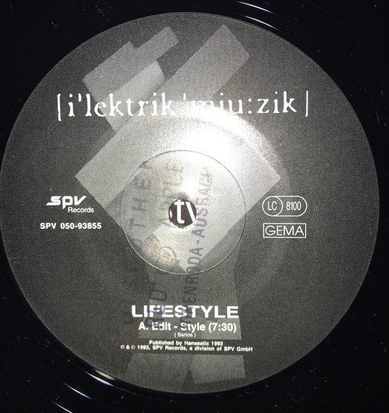 Elektric Music - Lifestyle | SPV Records (SPV 050-93855) - 3