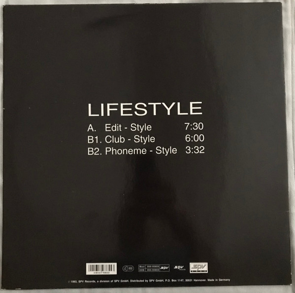 Elektric Music - Lifestyle | SPV Records (SPV 050-93855) - 2