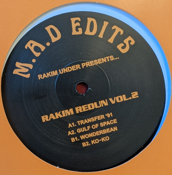 Rakim Under - Rakim Redun Vol.2 | M.A.D EDITS (MADE007) - main