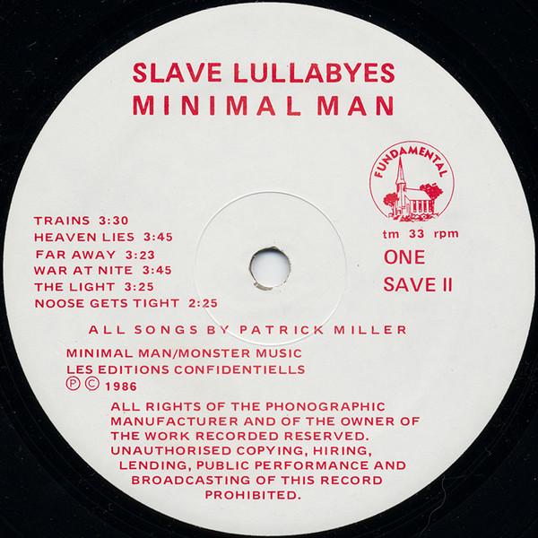 Minimal Man - Slave Lullabyes | Fundamental (SAVE 11) - 2 Minimal Man - Slave Lullabyes | Fundamental (SAVE 11) - 2