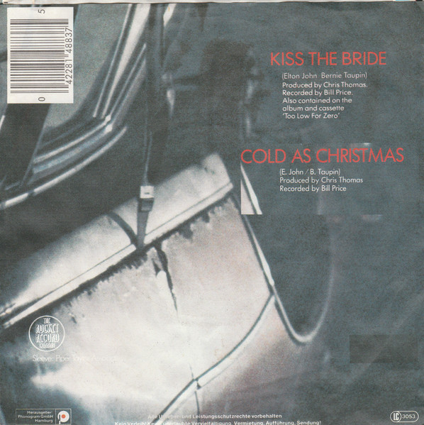 Elton John - Kiss The Bride | The Rocket Record Company (814 883-7) - 2 Elton John - Kiss The Bride | The Rocket Record Company (814 883-7) - 2