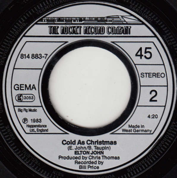 Elton John - Kiss The Bride | The Rocket Record Company (814 883-7) - 4 Elton John - Kiss The Bride | The Rocket Record Company (814 883-7) - 4