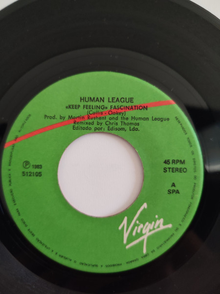 The Human League - Fascination | Virgin (512105) - 3