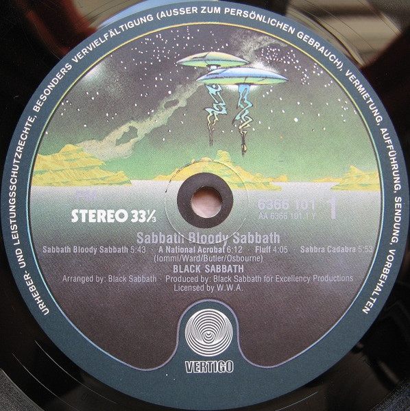Black Sabbath - Sabbath Bloody Sabbath | Vertigo (6366 101) - 4