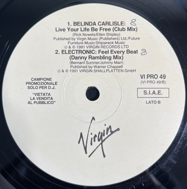 Various - Only For Dee Jays | Virgin (VI PRO 49) - main