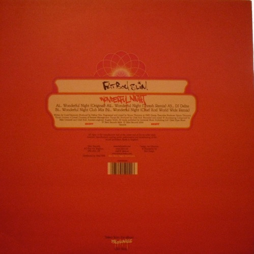 Fatboy Slim - Wonderful Night | Skint (Skint104) - 2