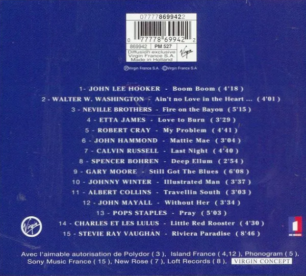 Various - Downtown Blues By Chevignon "Le Meilleur Du Blues" | Virgin (869942) - 2 Various - Downtown Blues By Chevignon "Le Meilleur Du Blues" | Virgin (869942) - 2