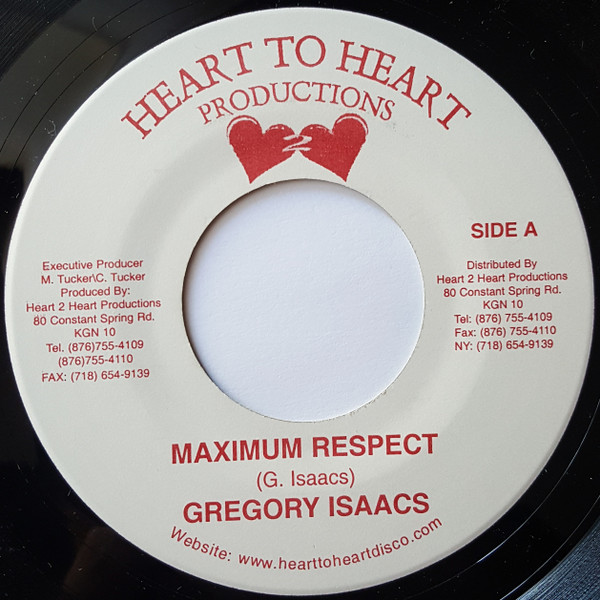 Gregory Isaacs - Maximum Respect | Heart To Heart Productions (none) - main