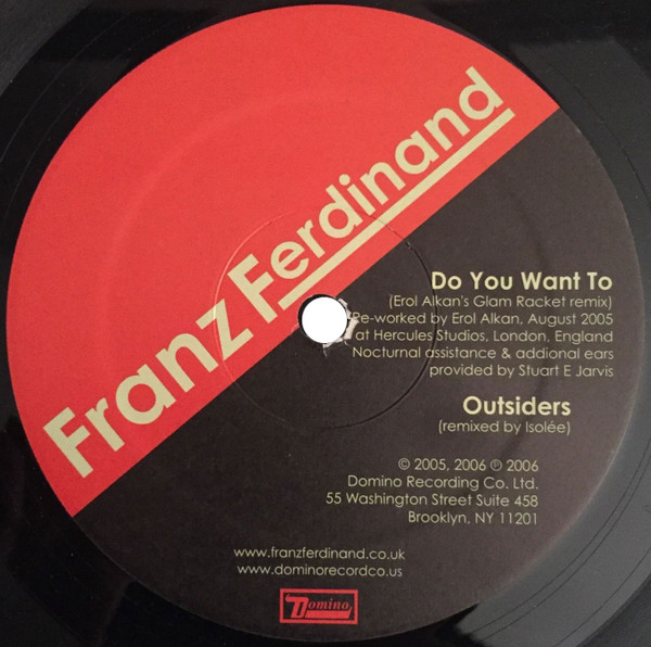 Franz Ferdinand - Remixes | Domino (DNO 995) - 3