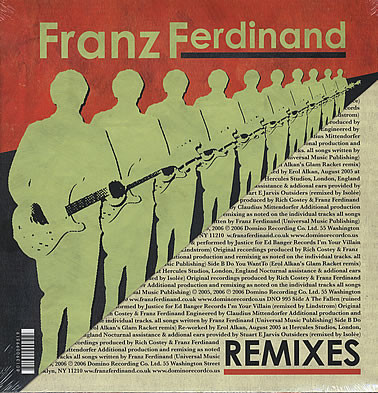 Franz Ferdinand - Remixes | Domino (DNO 995) - 2