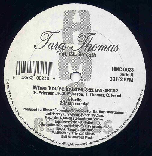 Tara Thomas - When You're In Love | HMC Records (HMC 0023) - main